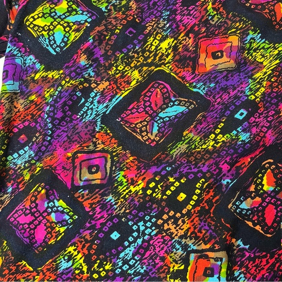 Vintage Substudio Abstract Short Sleeve Button Up Cotton/Rayon shirt L -Tagged S - Picture 3 of 9